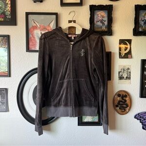 vintage y2k juicy couture velour sweatshirt